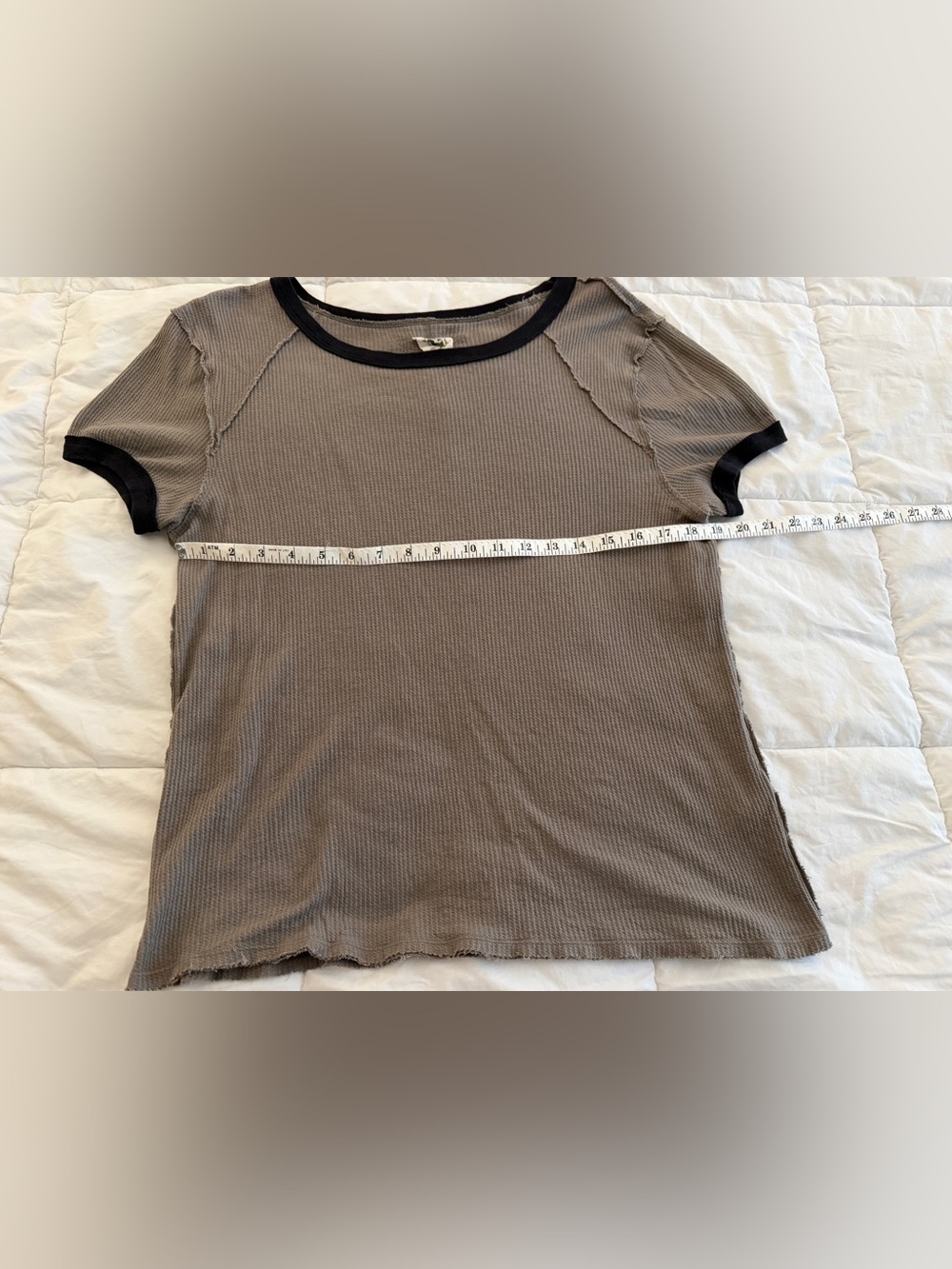 Free People Riggs Ringer Tee (XL) - Picture 7 of 9